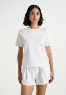 TS002 - Short Sleeve Cotton T-Shirt - White