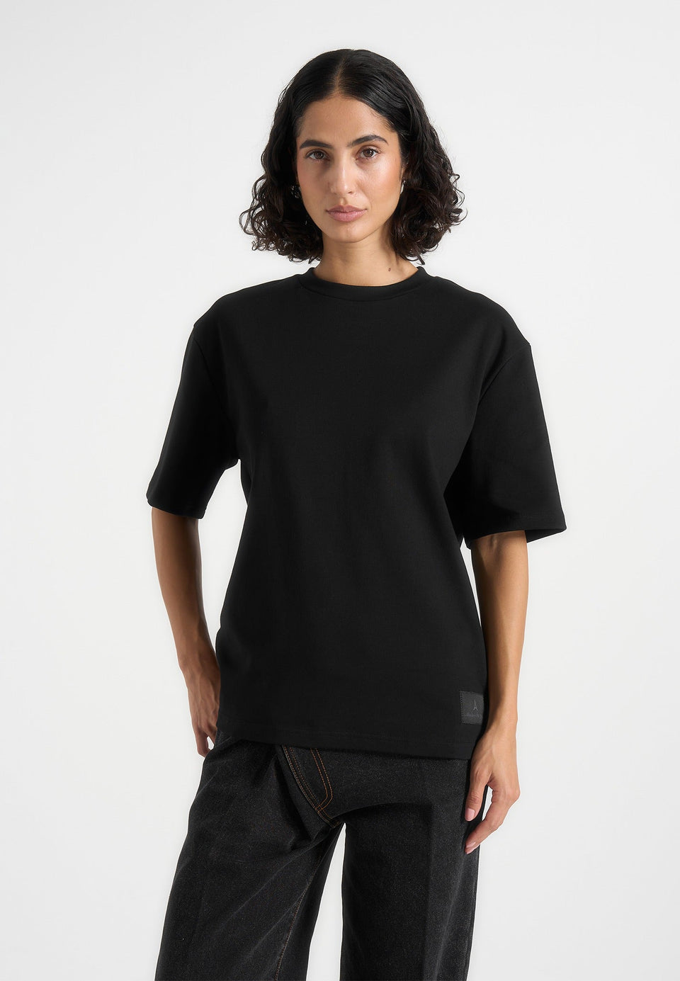 ts007-unisex-relaxed-fit-cotton-t-shirt-black