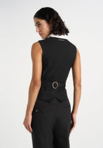 irene-collar-detail-cinched-waistcoat-black-white