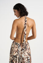 june-chain-belt-cut-out-georgette-halter-maxi-dress-animal
