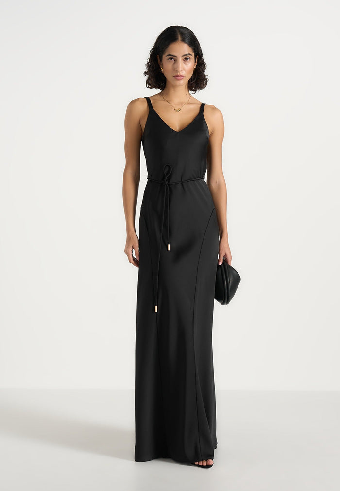 saffron-satin-belted-maxi-dress-black