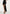 Anouk - Cap Sleeve Ring Detail Drape Mini Dress - Black