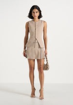 elise-tailored-pleated-skort-with-belt-beige