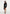 Keira - Corset Overlay Shirt Mini Dress - Black
