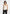 Mathilda - Satin Scoop Neck Open Back Vest - Ivory