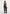 Faye - Wide Leg Denim Jeans With Ties - Indigo