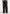 Ivanna - Elasticated Wide Leg Striped Cotton Pants - Black/Brown