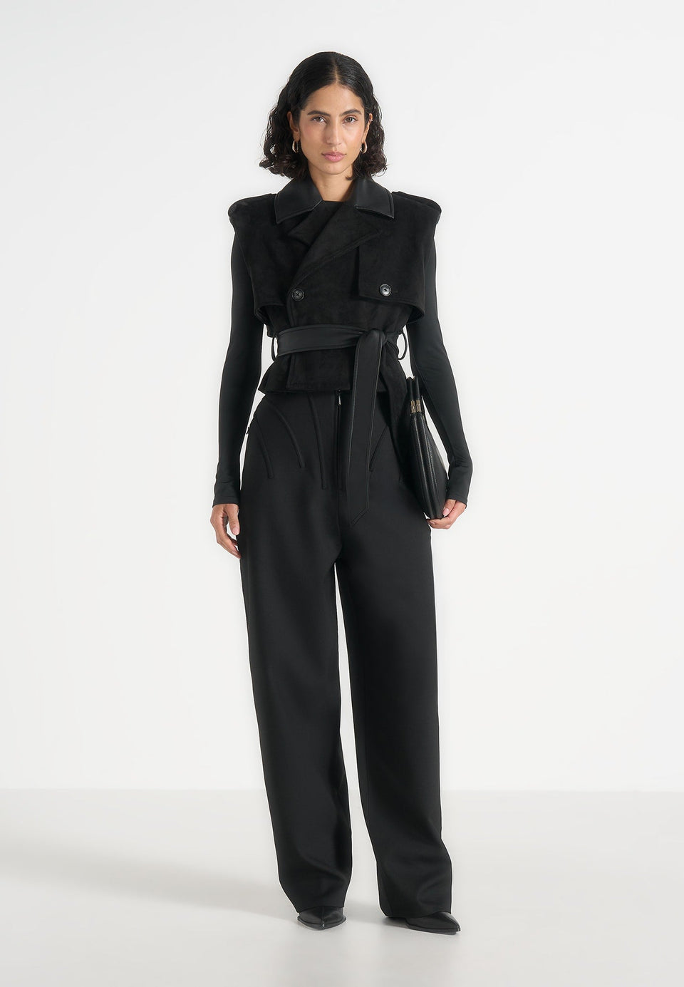lelia-cropped-suede-trench-coat-with-belt-black
