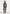 Dina - Asymmetric Tailored Cropped Blazer - Dark Taupe