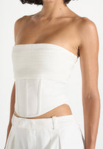 cora-satin-pintuck-bandeau-corset-top-off-white