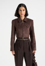 adina-suede-cropped-jacket-brown