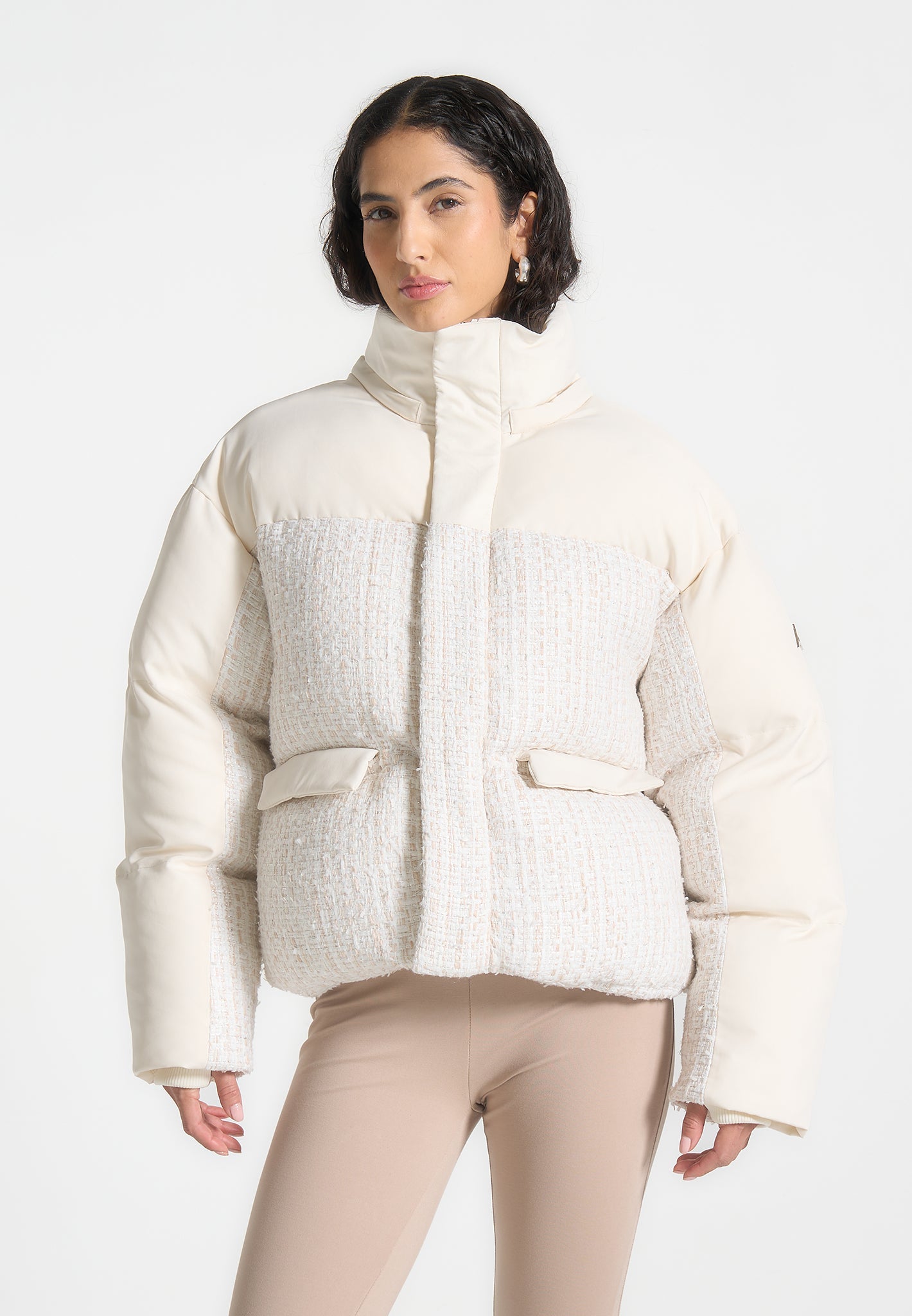 oversized-tweed-puffer-jacket-cream 