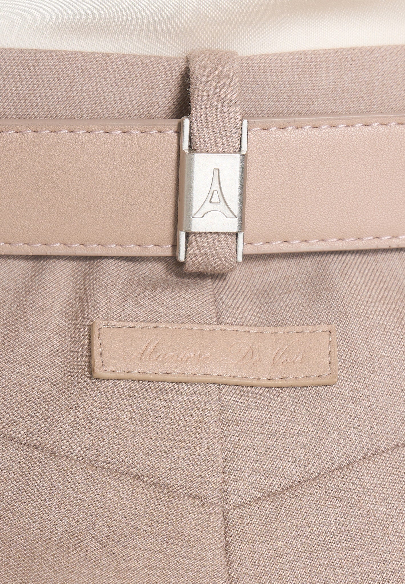 Jodie Pleated Trousers - Taupe
