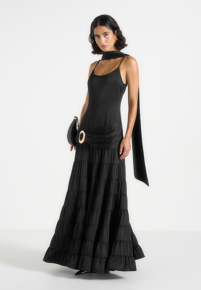 sibylle-tiered-cami-maxi-dress-black