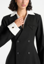 Oriole Blazer Dress - Black