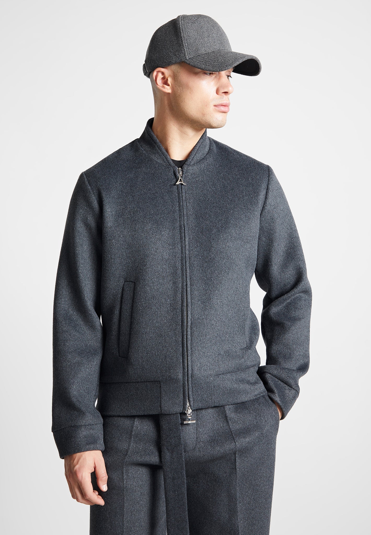wool-blend-marl-bomber-jacket-charcoal-grey 