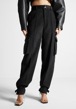 wool-tailored-cargo-pants-black