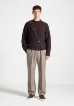 asymmetric-brushed-wool-knit-jumper-brown