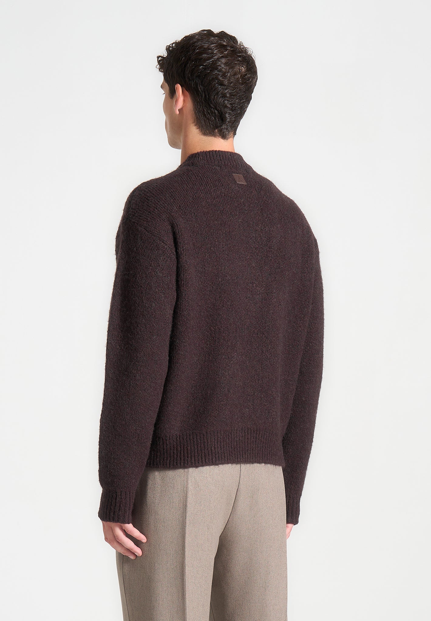 asymmetric-brushed-wool-knit-jumper-brown