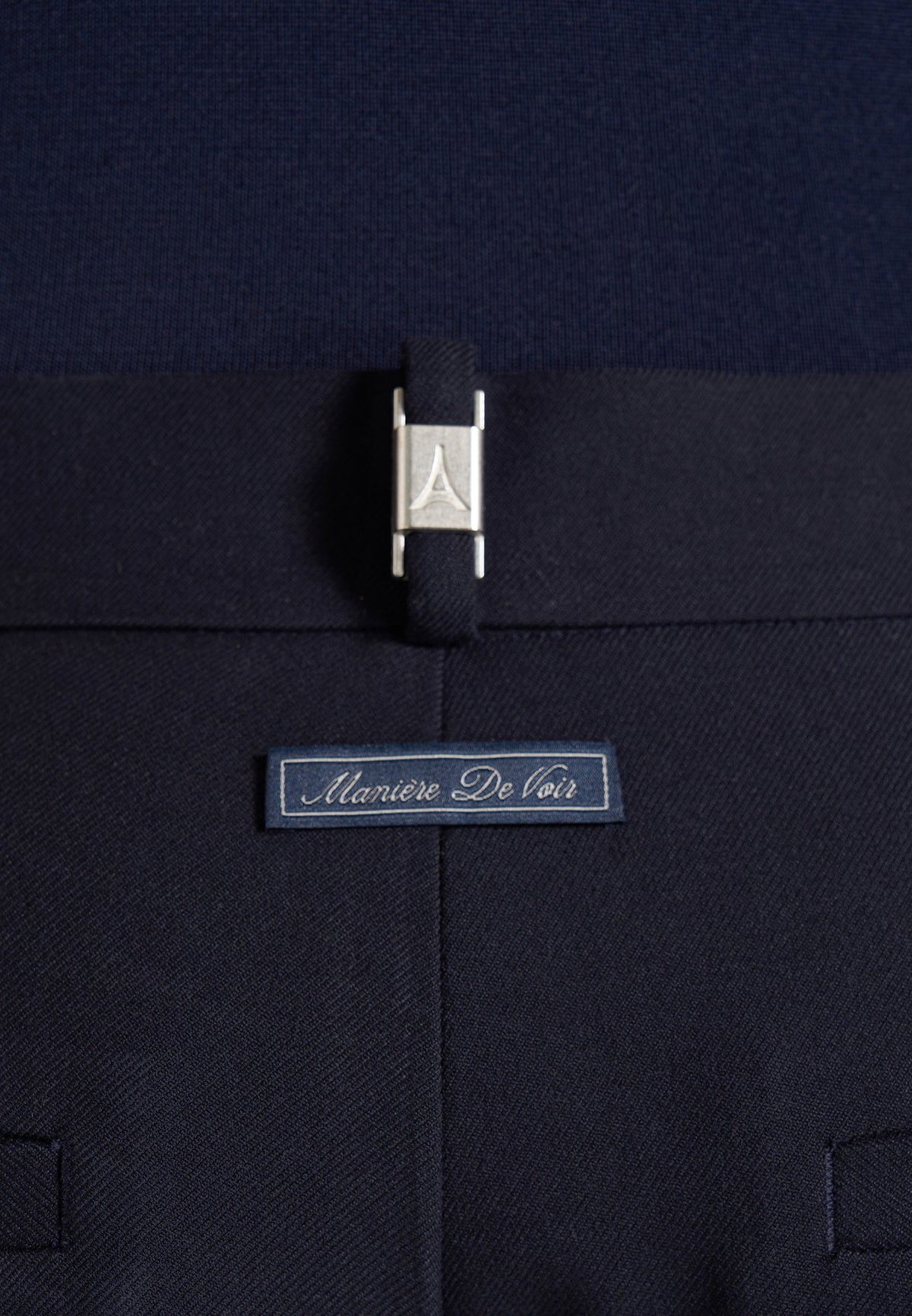 Hubert - Slim Fit Wool-Blend Tailored Pants - Dark Navy