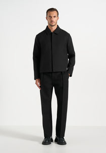 Téo - Minimal Tailored Jacket - Black