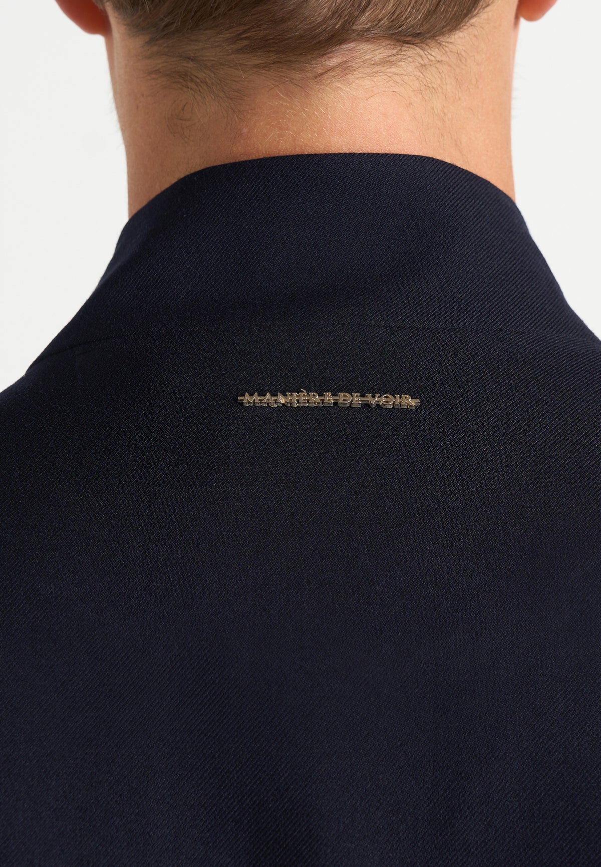 Levi - Zip-Through Wool-Blend Tailored Gilet - Dark Navy