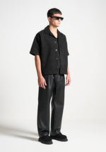 luc-boxy-suede-shirt-black