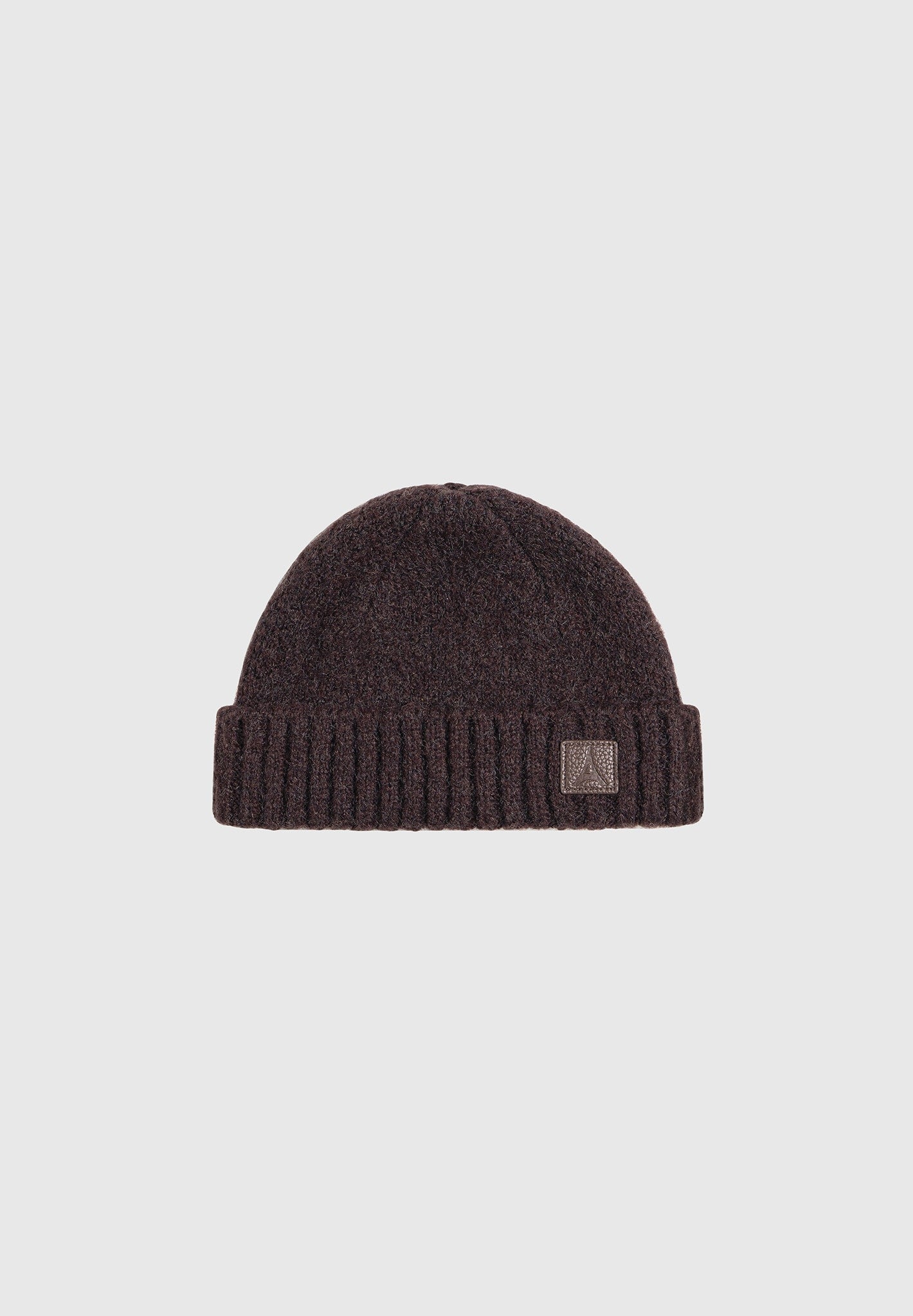brushed-wool-knit-beanie-brown 