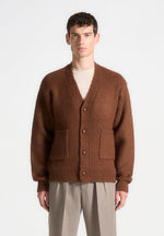 brushed-wool-knit-cardigan-rust