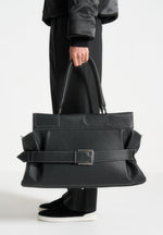 Calais Oversized Bag - Black