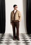 contrast-knit-cardigan-beige