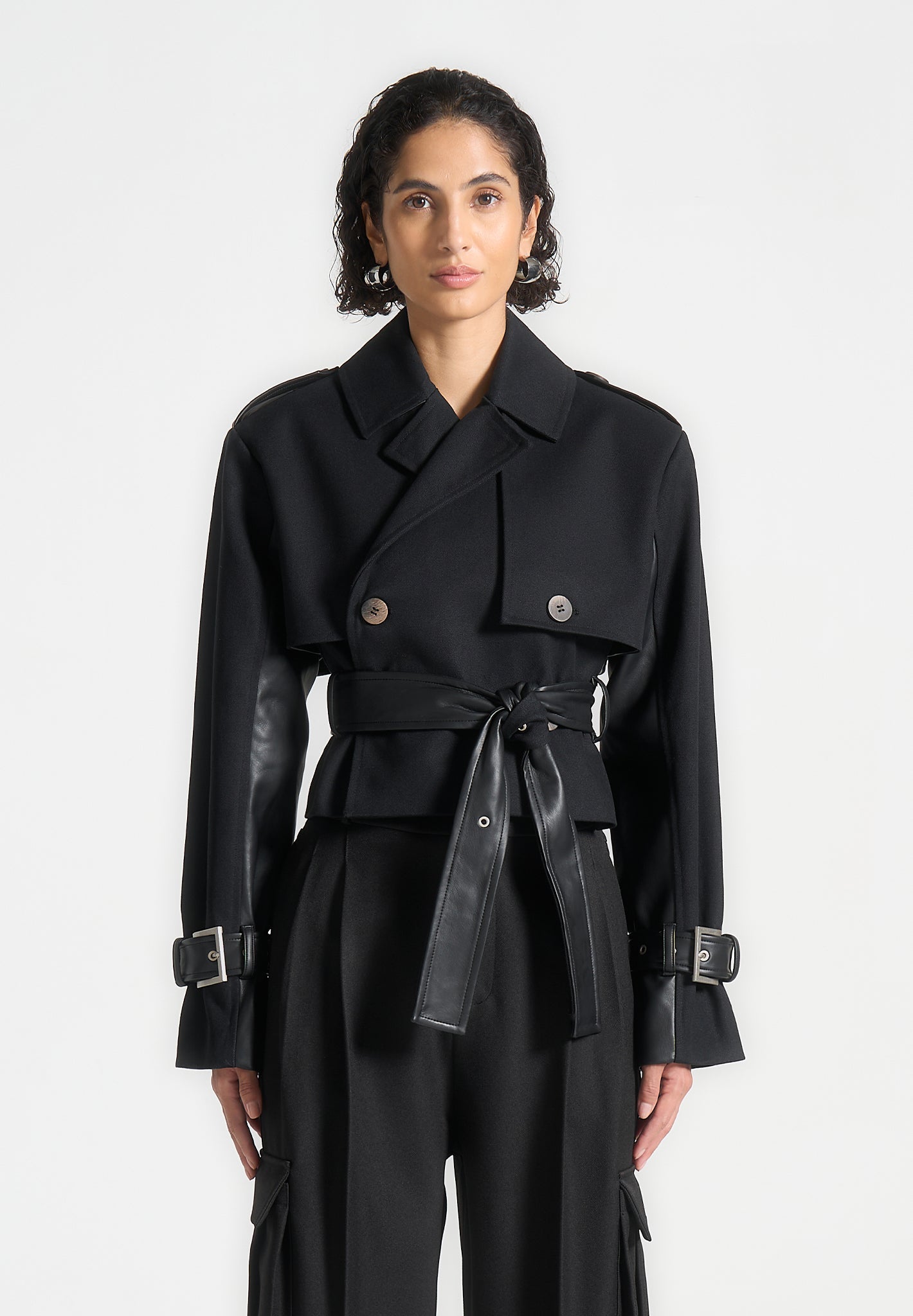 cropped-trench-coat-with-belt-black