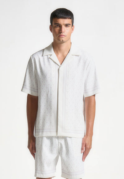 idriss-eiffel-monogram-resort-shirt-white