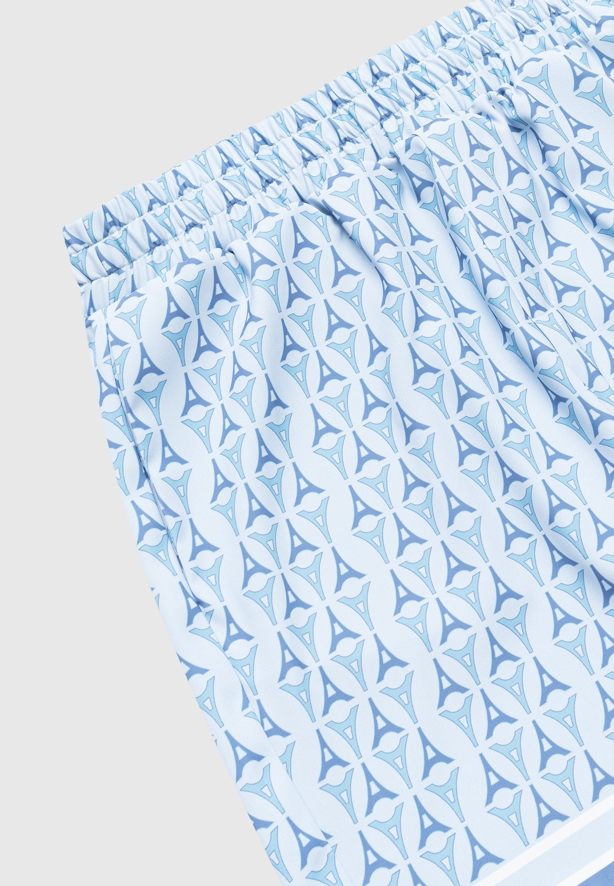 Eiffel Monogram Shorts - Blue