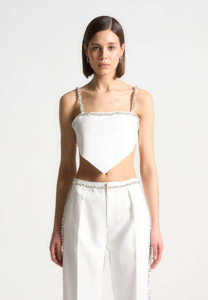 embellished-strap-handkerchief-top-white