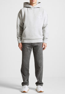 Victor - Eiffel Embossed Hoodie - Grey