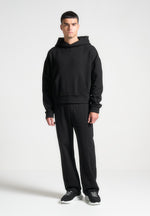 eternel-eiffel-embossed-pintuck-jogger-black