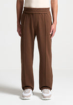 eternel-pintuck-joggers-brown