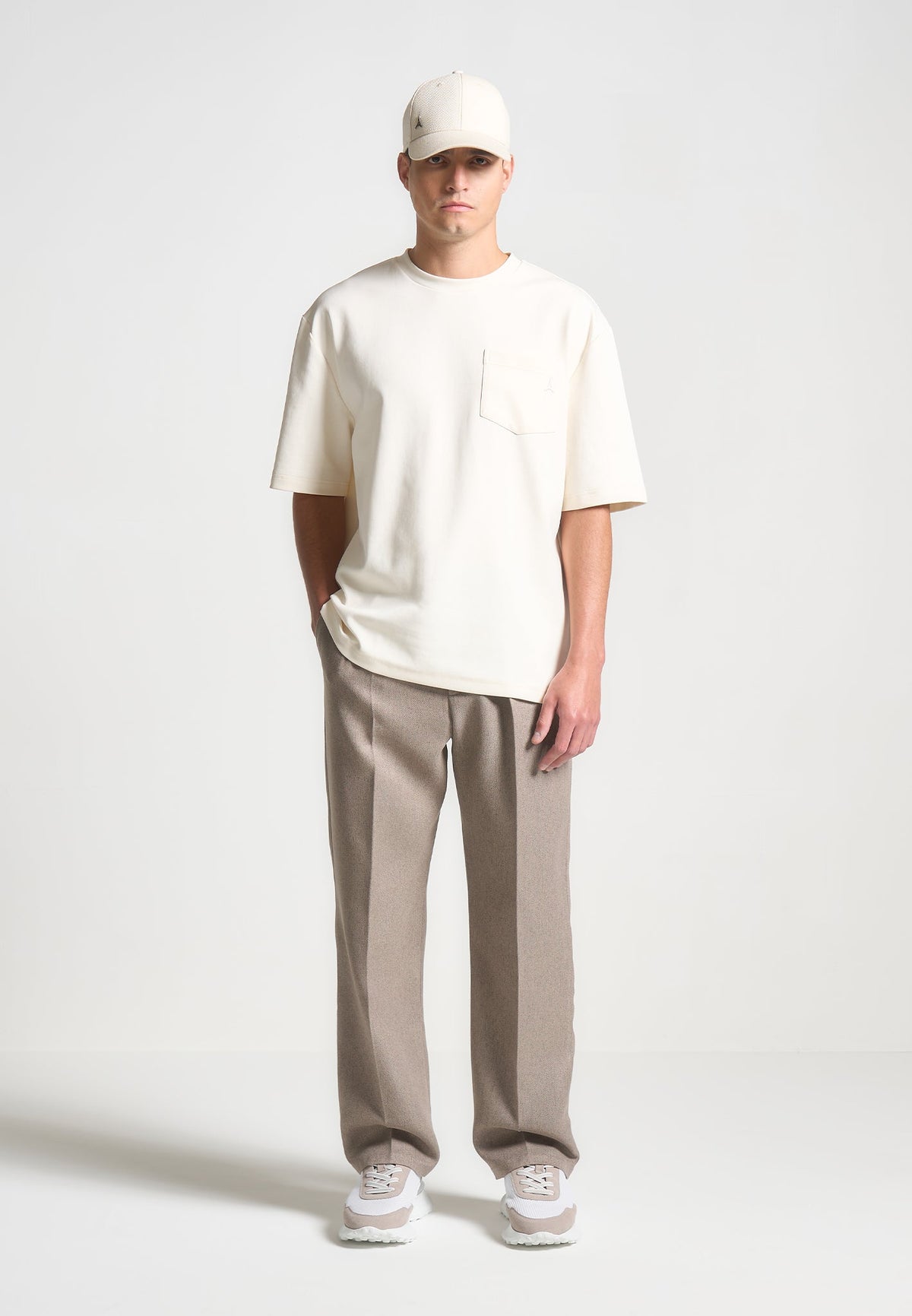Antoine - Relaxed Fit T-Shirt - Cream