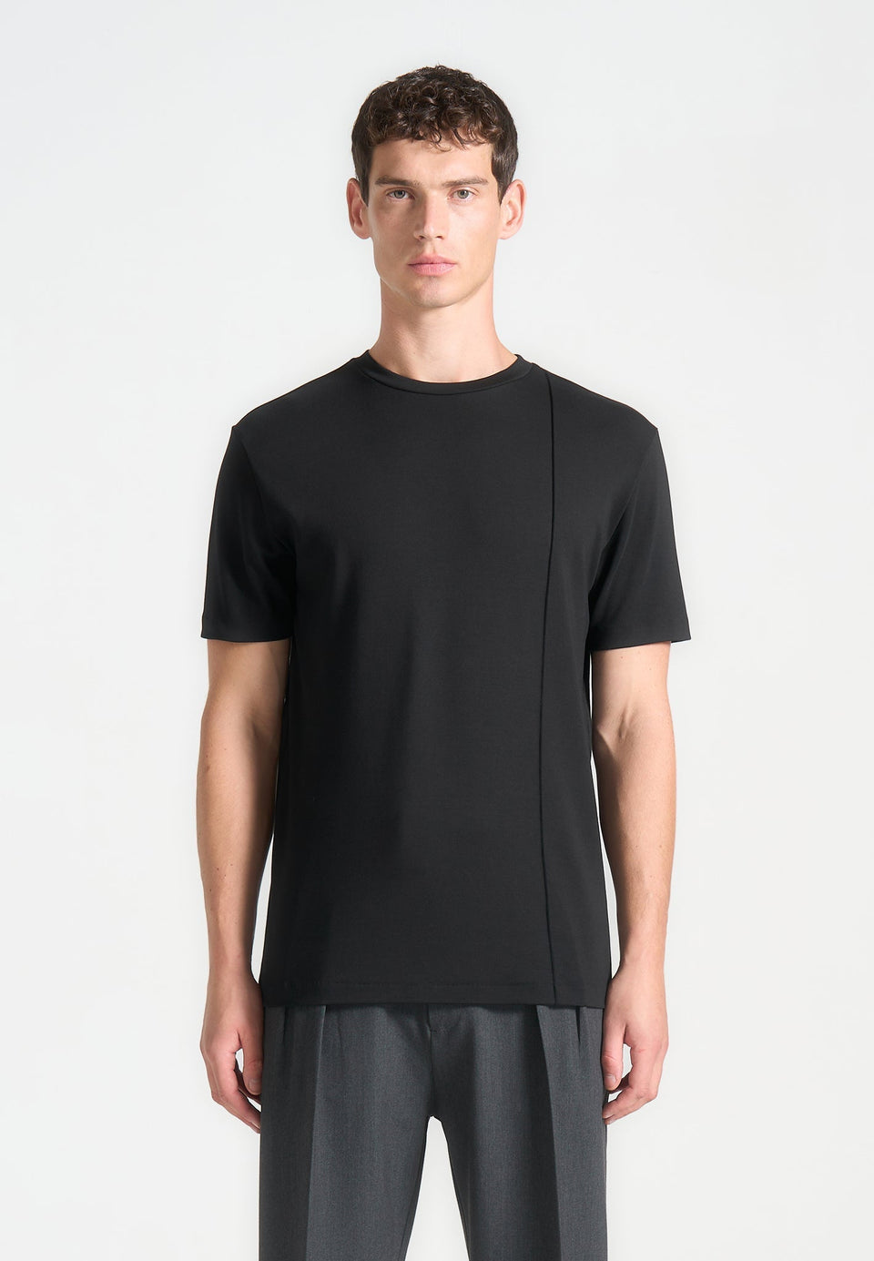 ts002-regular-fit-cotton-t-shirt-with-pintuck-black
