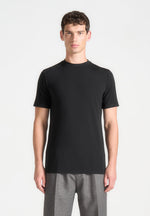 Éternel Fitted Luxe T-Shirt - Black