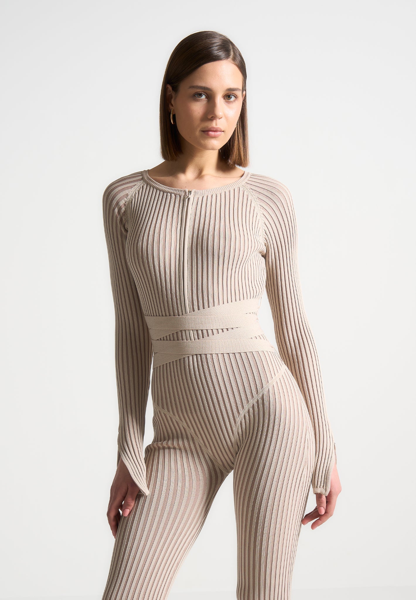 knitted-two-tone-jumpsuit-with-belt-beige-taupe