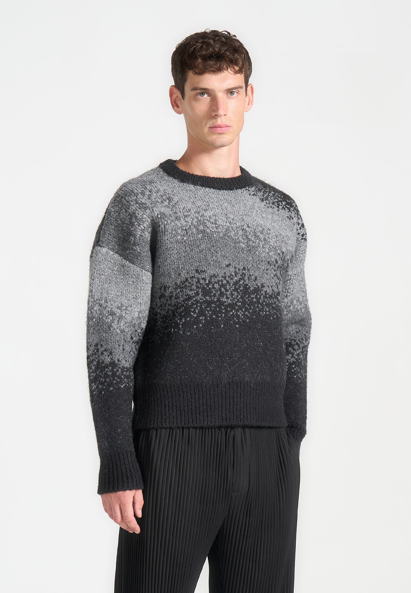 ombre-knit-crewneck-sweater-grey