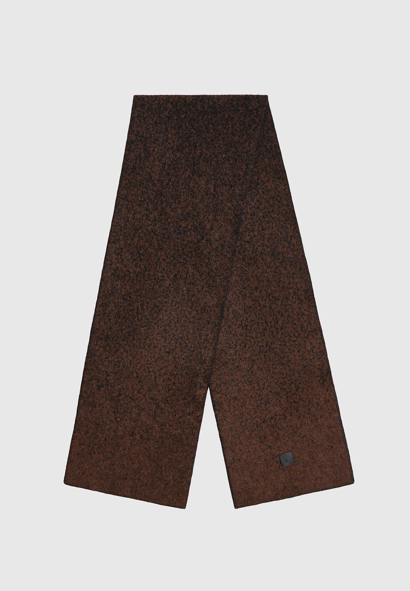 ombre-wool-knit-scarf-black-brown 