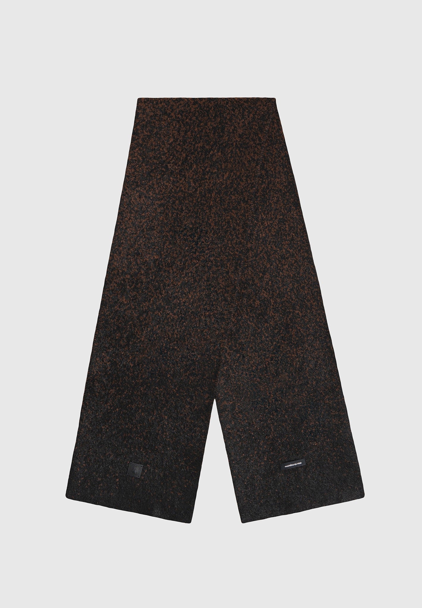 ombre-wool-knit-scarf-black-brown 