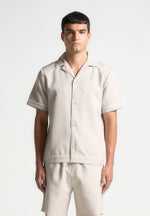pinstripe-revere-shirt-beige