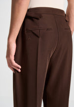 relaxed-fit-twill-pleated-tailored-trousers-brown-1