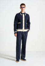 relaxed-fit-pleated-tailored-trousers-navy