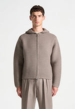 eden-unisex-ribbed-knit-zip-up-hoodie-taupe