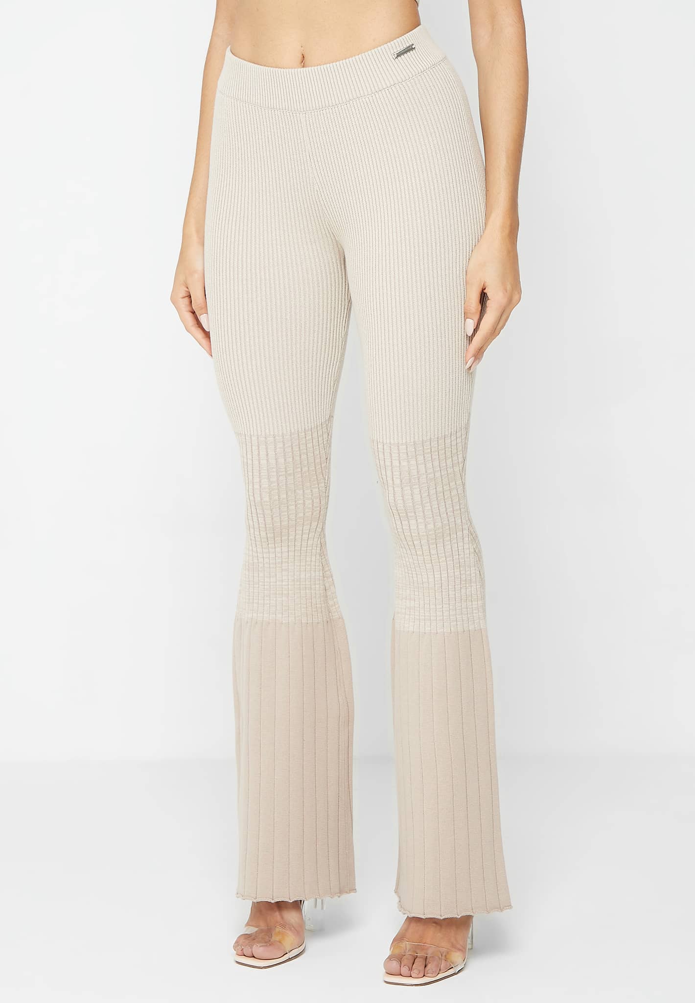 ribbed-ombre-flared-leggings-beige